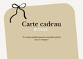 Carte cadeau NCMADE.